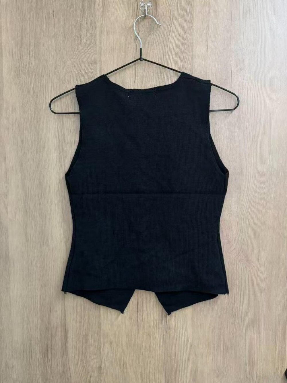 ⚫Thom Browne Black Knit Vest All Over Dachshund Embroidery Button Front - Picture 3 of 4